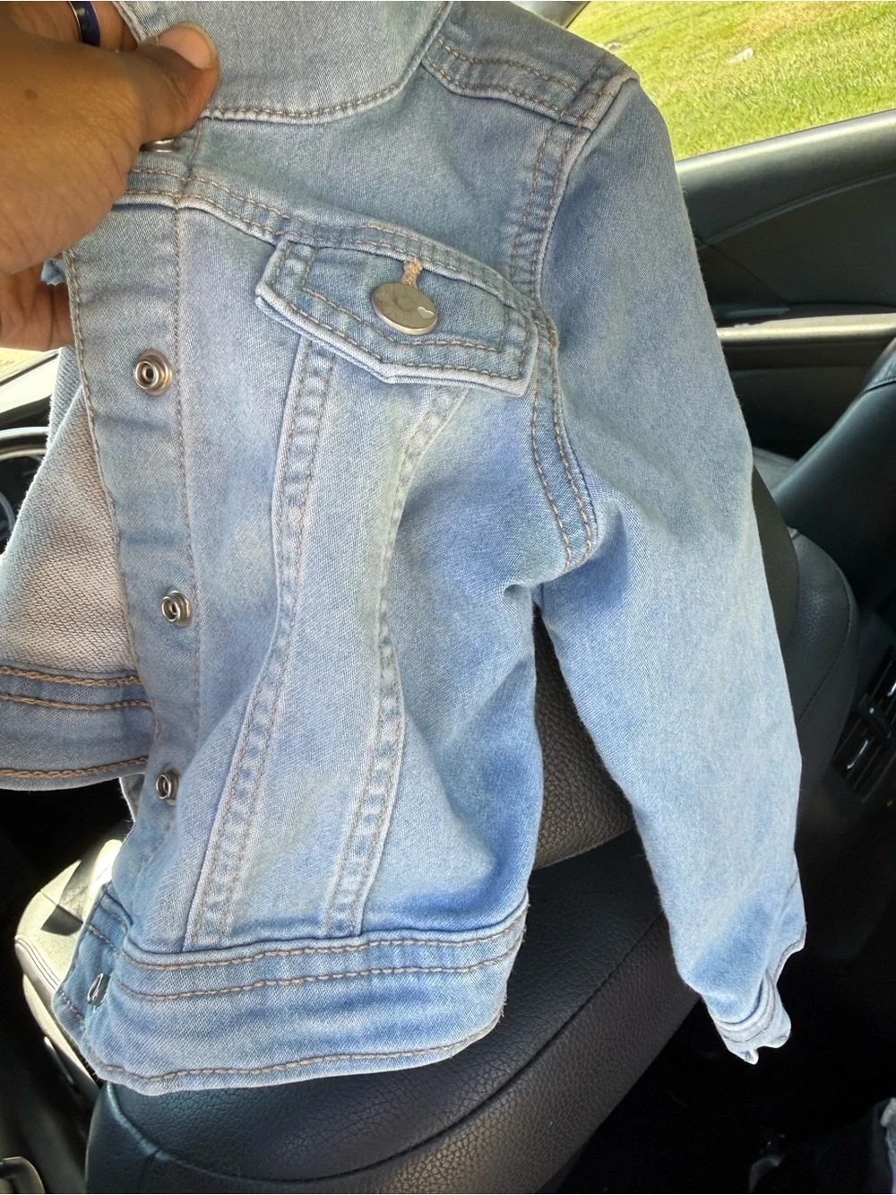 Baby girl Denim Jacket - Classic Button-Up